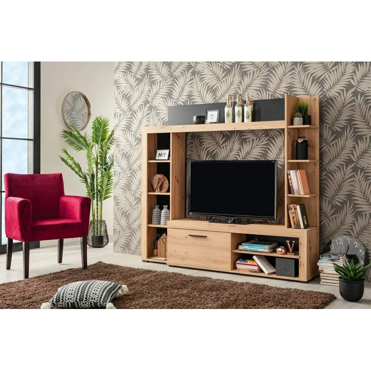 INOSIGN Wohnwand Rubi, (4-St)