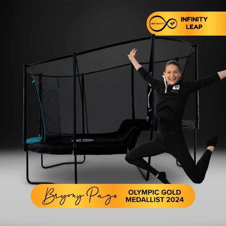 TP Toys Stahl Trampolin Infinity | inkl. – Bild 1