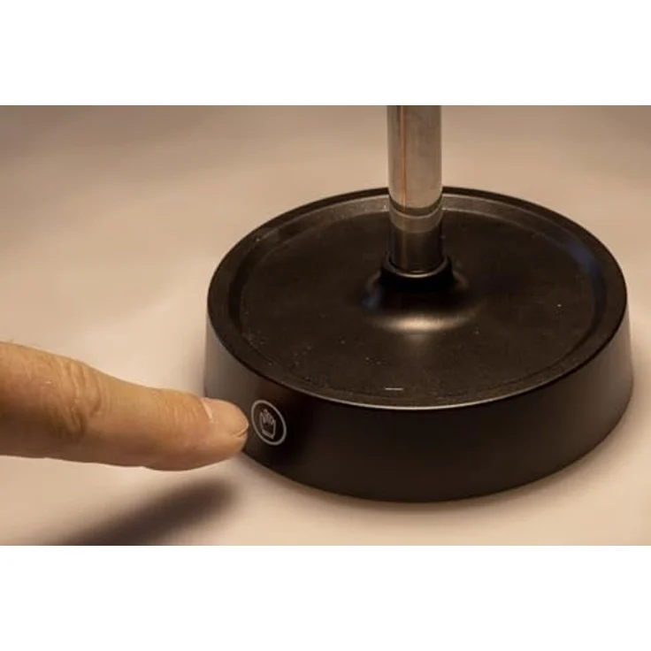 LED Akku Tischleuchte 29cm, dimmbar 115-290mm ausziehbar, Warmweiß – Bild 5