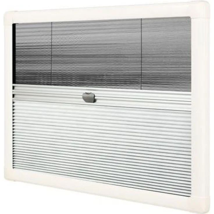 Horrex UCS Duo 2. 0 Plissee-Rollo, 472x501 mm, creme