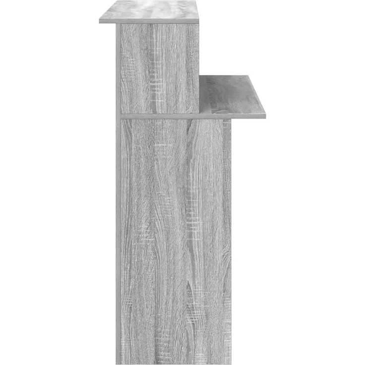 vidaXL Empfangstheke Grau Sonoma 100x50x103,5 cm Holzwerkstoff 859029 – Bild 5