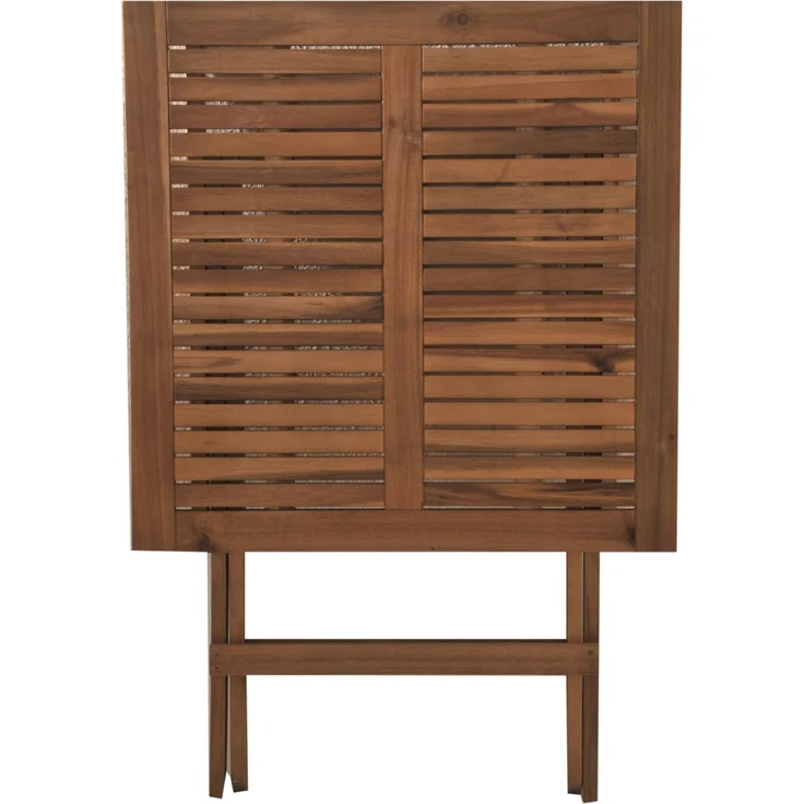 Balkonmöbel Set 3tlg Akazie Klapptisch 60 x 60 cm BLOOM 68394685 – Bild 4