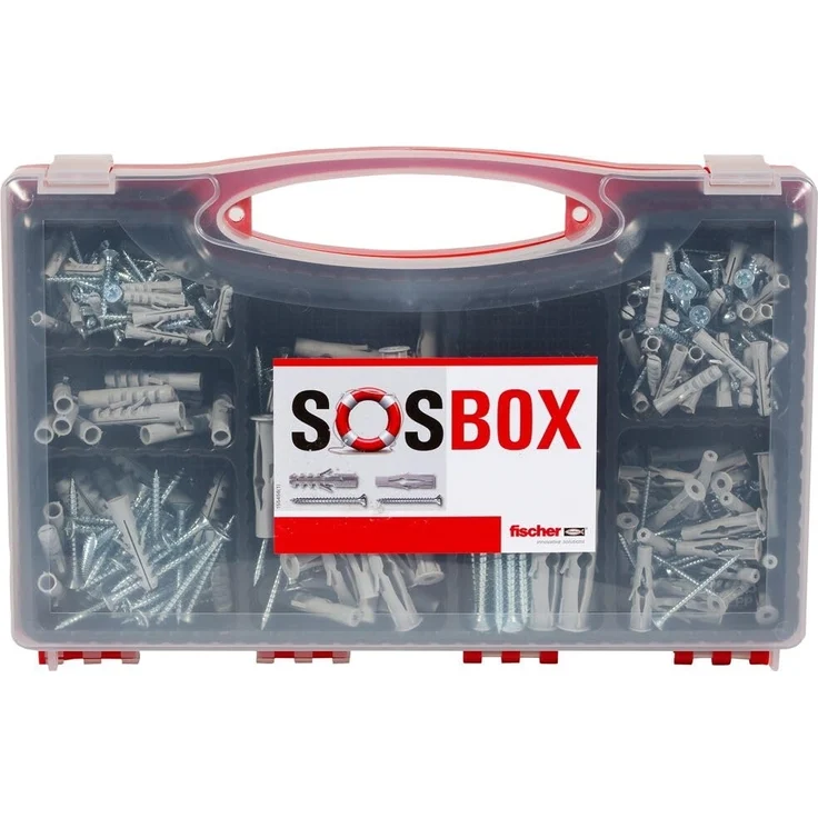 fischer SOS-Box S / FU + S 533629 Universaldübel-Sortiment, 210 St. – Bild 2