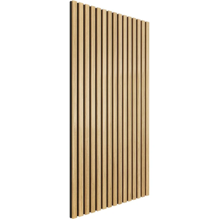 skølm 'Rune' 3D Akustikpaneele, Eiche, hochwertige Holzoptik Furnier und MDF, 120x60 cm, Wandpaneele mit Schallschutz, 2er Set – Bild 10