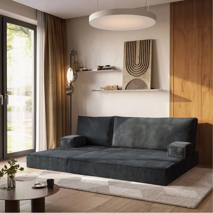 Masseno Ecksofa NOTIA modulares Boneless Sofa mit Schlaffunktion – Bild 4