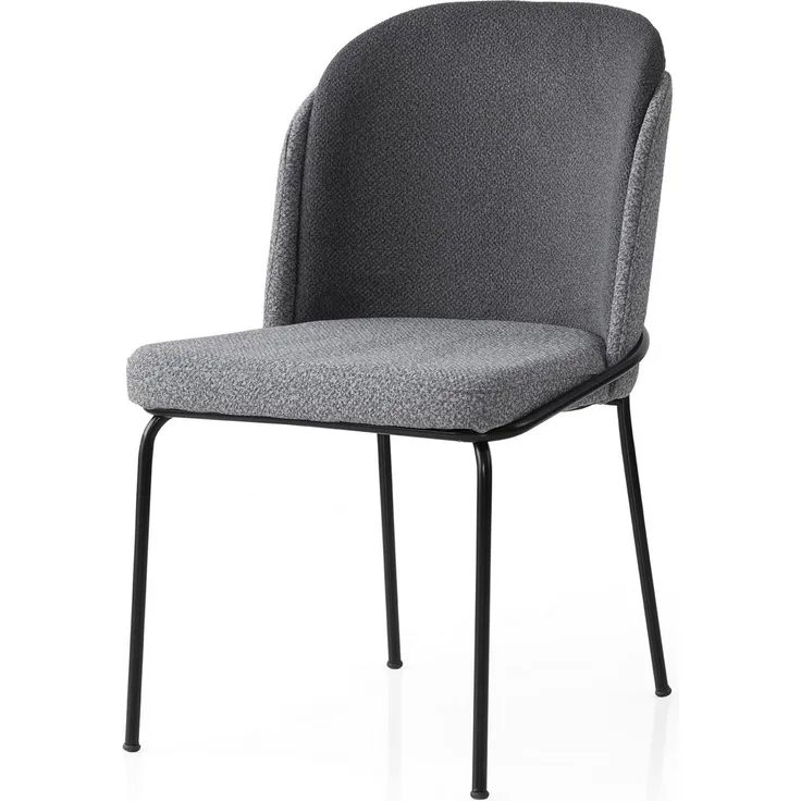 Skye Decor 'Dore - 219' Stuhlset (4-teilig), Grau, 62 x 75 x 52 cm
