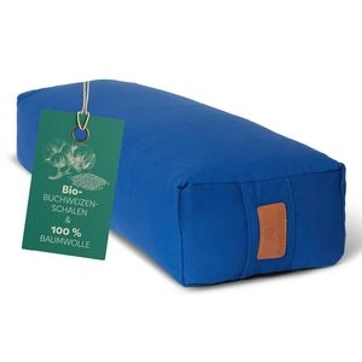 #DoYourYoga Yogakissen Yoga Bolster Paravati, gefüllt mit Bio-Buchweizenschalen,Yogakissen 67x22x13cm – Bild 6
