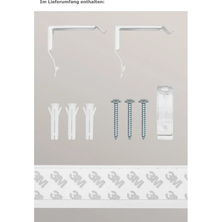 Lysel Outlet Doppelrollo Kassette Weiß, (B x H) 50cm x 175cm in weiß – Bild 6
