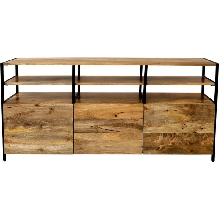 Fernsehtisch Gita 160x75x45 aus Mango-Massivholz