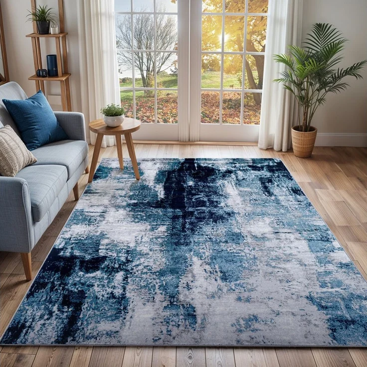 Livabliss Teppich HELSINKI, rechteckig, Höhe: 11 mm – Bild 1
