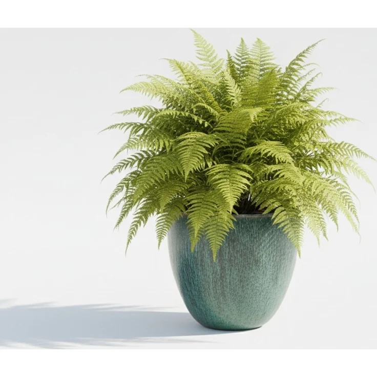 Keramik Blumentopf Eggpot Moosgrün Ø 21cm - Frostfest Pflanzkübel Glasiert Rund – Bild 1