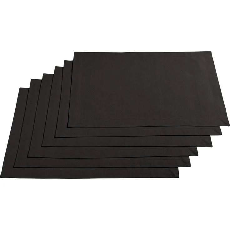 REDBEST Platzset Tischset "Seattle" 6er-Pack, Baumwolle Uni – Bild 5