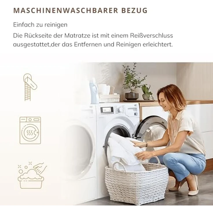 EGO HOME Matratze 180x200 cm H3 18 cm – Gel Memory Foam Kaltschaummatratze, Orthopädisch & Atmungsaktiv, Öko-Tex Zertifiziert, für Erholsamen Schlaf, Punktelastisch, Rückenschoner,Erholsamen Schlaf – Bild 7