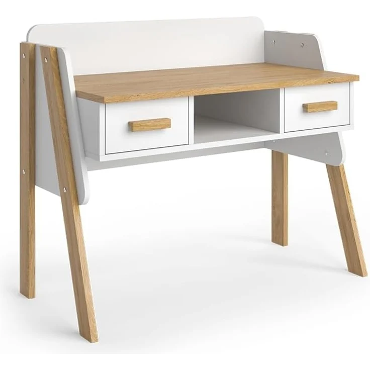 Schreibtisch Malia Weiß 97 x 51 cm Vitalispa – Bild 1