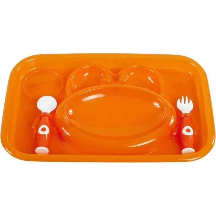 Bieco Essteller für Kinder, orange