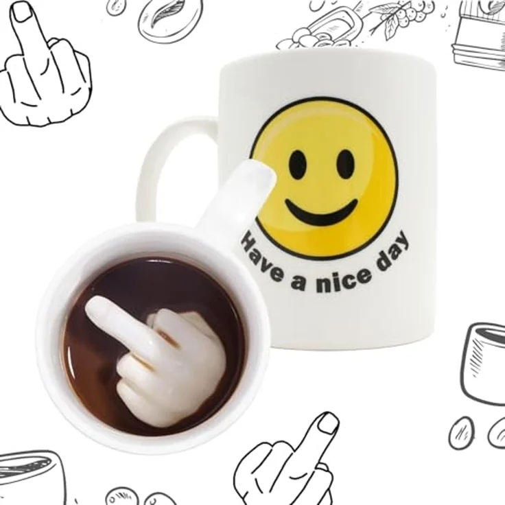 Mad Monkey Tasse Mad Monkey - Tasse "Have a nice Day" – Bild 1