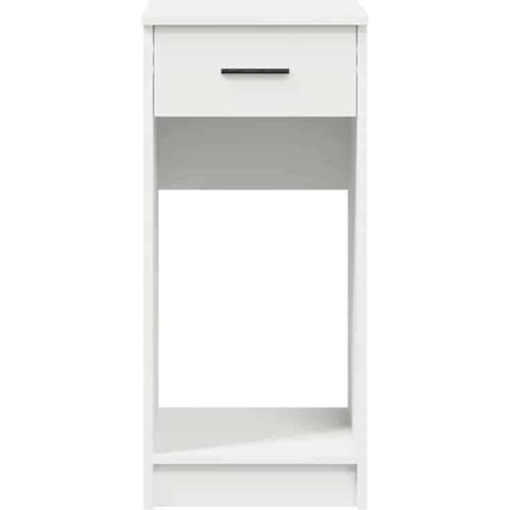 vidaXL Computerschrank, mit Schublade, Holz Weiß, 35 x 45 x 77 cm – Bild 6