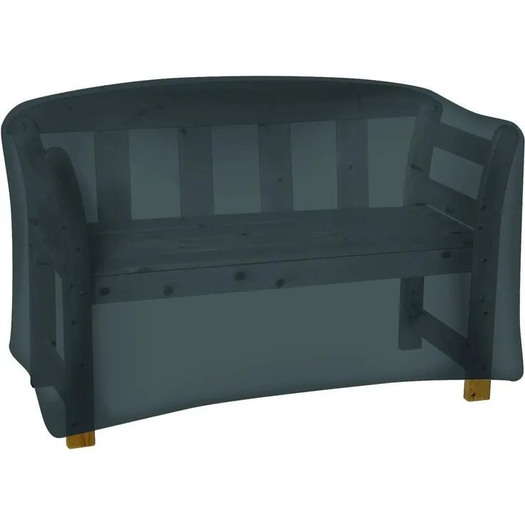 TEPRO Garten tepro 8119, Terrassensofaabdeckung, Schwarz, Polyester, 800 mm, 1300 mm, 800 mm