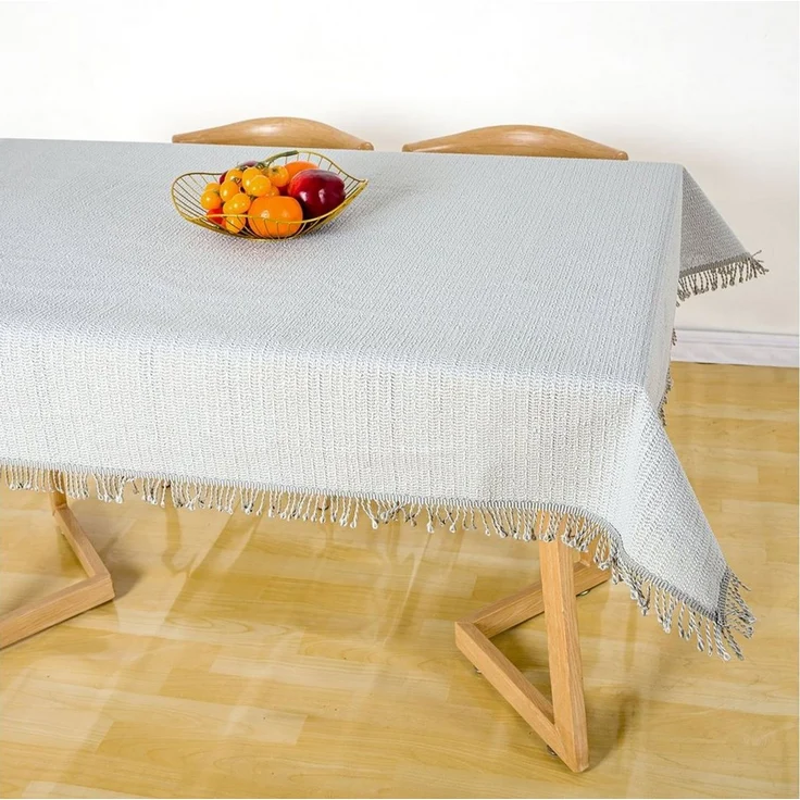 Haus und Deko Tischdecke Tischdecke Gartentischdecke Weichschaum Outdoor PVC rechteckig Terrass (1-tlg) – Bild 2