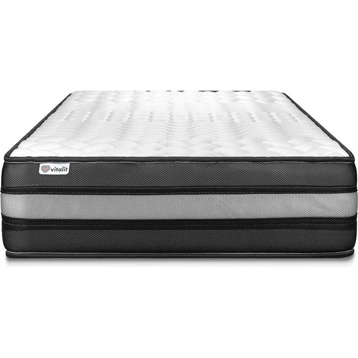 Matratzenset VITAL POWER ZEN 90 x 190 cm Bettrahmen Kit weiß – Bild 3