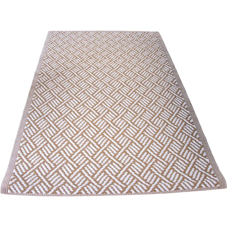 Outdoorteppich "Webmuster" Deko Dekoration Accessoire Arrangement – Bild 2