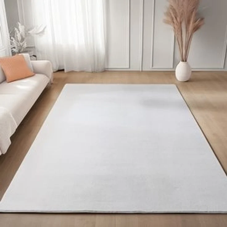 Carpettex Veloursteppich Unicolor - Einfarbig, Rund, Höhe: 11 mm, Perfekt geeignet für Wohnzimmer, Schlafzimmer,Küche,Kinderzimmer – Bild 6
