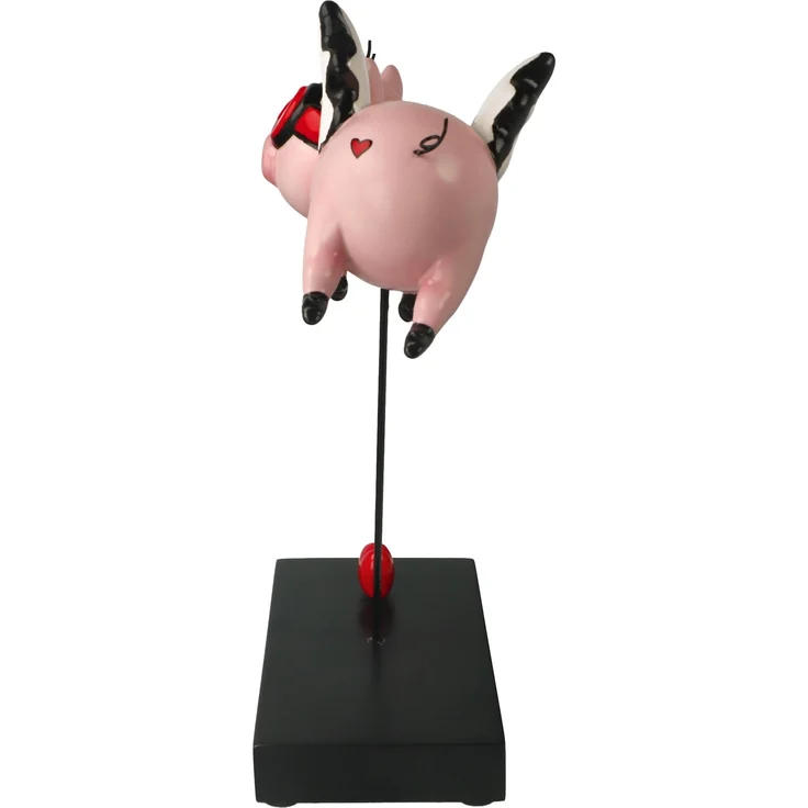 Goebel / Ed Eck- When Pigs Fly,Figur,17,0cm x 9,5cm x 29,0cm / Porzellan / 17,0cm x 9,5cm x 29,0cm – Bild 3
