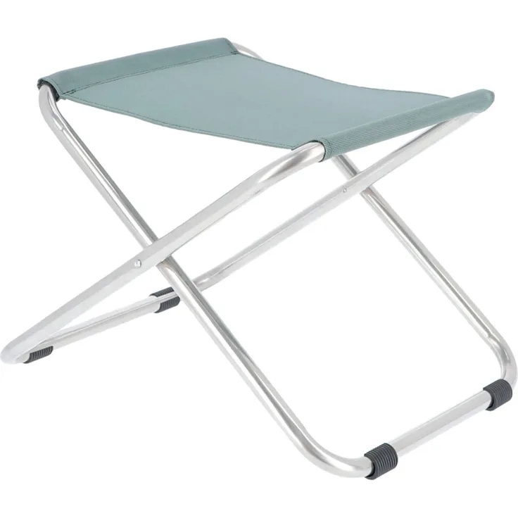 Hocker Chico aus Aluminium, Salbei