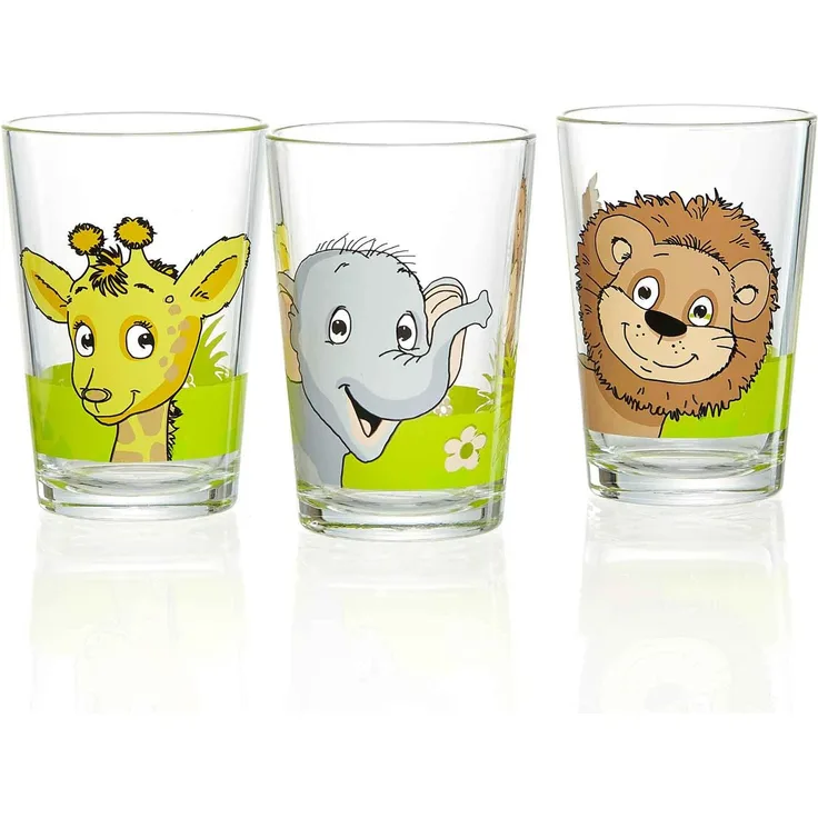 Ritzenhoff & Breker 1x DSCHUNGELTIERE Kinderbecher Set 3-tlg.