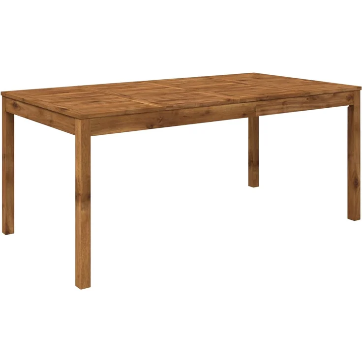vidaXL Gartentisch LAREN Natur 180 x 88,5 x 75 cm Massivholz Akazie 901253 – Bild 2
