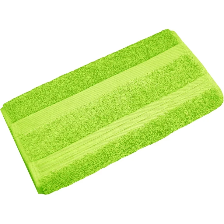 Lashuma Gästehandtücher Linz, Frottee (4-St), Grüne Gästetücher flauschig 30x50 cm – Bild 1