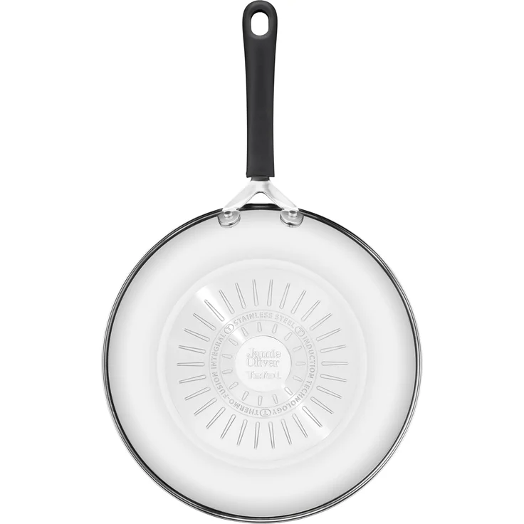 Jamie Oliver by Tefal Home Cook Wok aus Edelstahl, antihaftbeschichtet, 28 cm, E3031925 – Bild 3
