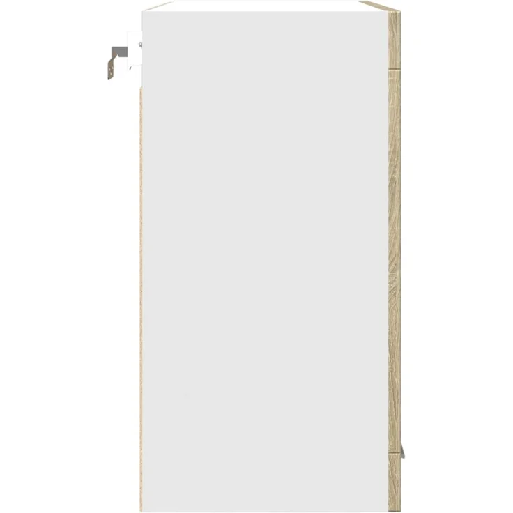 vidaXL Hängeglasschrank Sonoma-Eiche 60x31x60 cm Holzwerkstoff 849632 – Bild 6