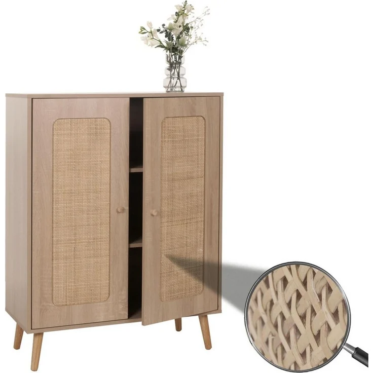 MCW Sideboard MCW-M38-H, Regalböden auf drei Positionen montierbar – Bild 2