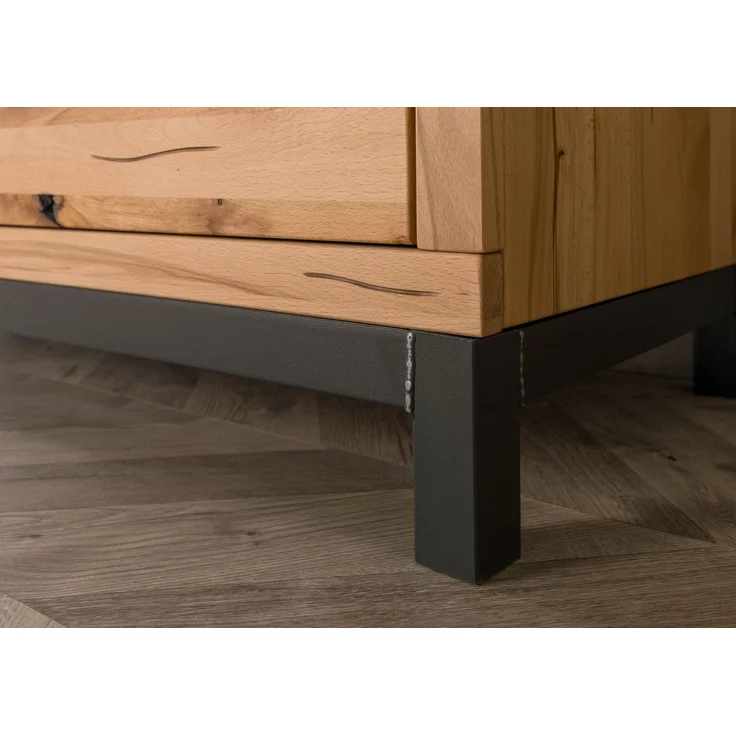 Sideboard Kernbuche 120x45x85 natur geölt VILLANDERS #110 – Bild 7