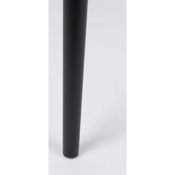 Esszimmerstuhl Gigi im 2er-Set, Schwarz mit Gestell aus Stahl 57x53,5x81 cm – Bild 8