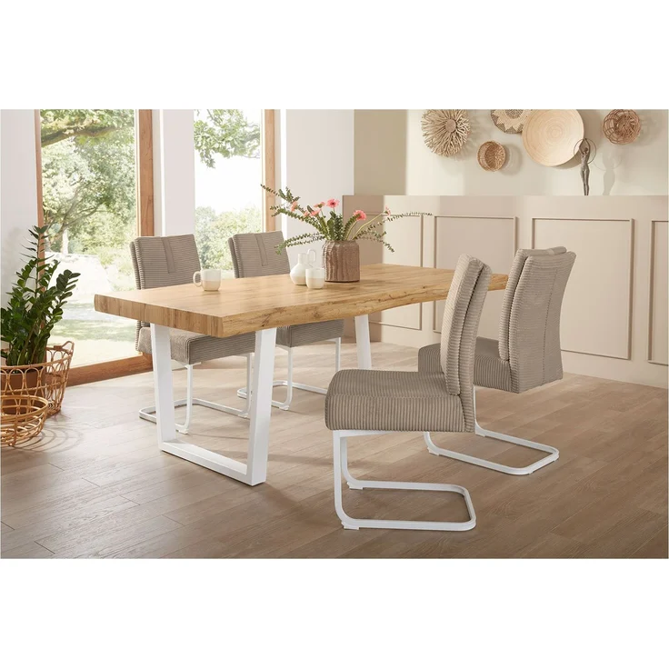 Esstisch Dijon / Don 2, Holzfarben, 200 x 76 x 100 cm – Bild 3
