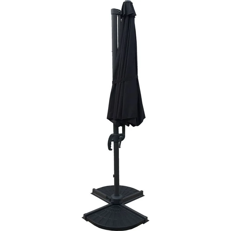 Garden Pleasure Ampelschirm, Deluxe-Ø 300 cm, anthrazit – Bild 3