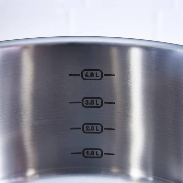 Tefal Intuition 7-teiliges Topfset Edelstahl B864S7 Kochset Edelstahl Edelstahl Edelstahl Edelstahl Glas – Bild 5
