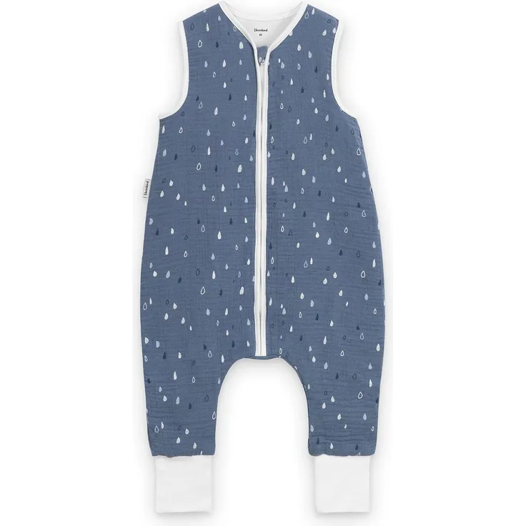 Ehrenkind Babyschlafsack Musselin Schlafsack mit Füßen 2.5 TOG (Ganzjahres-Schlafsack mit Beinen, Mehr Bewegungsfreiheit zu jeder Jahreszeit), Schlafsack Baby, 100% hochwertige Bio-Baumwolle