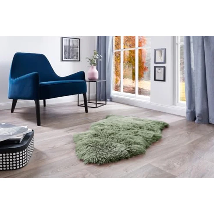 LUXOR living Fellteppich Schaffell Namika, fellförmig, Höhe: 50 mm, echtes Lammfell, weich & flauschig, große Farbauswahl, in 2 Größen – Bild 3