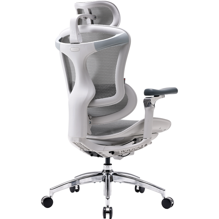 Sihoo 'Doro C300 Pro' ergonomischer Schreibtischstuhl, 130 x 75,5 cm, in Weiß – Bild 22