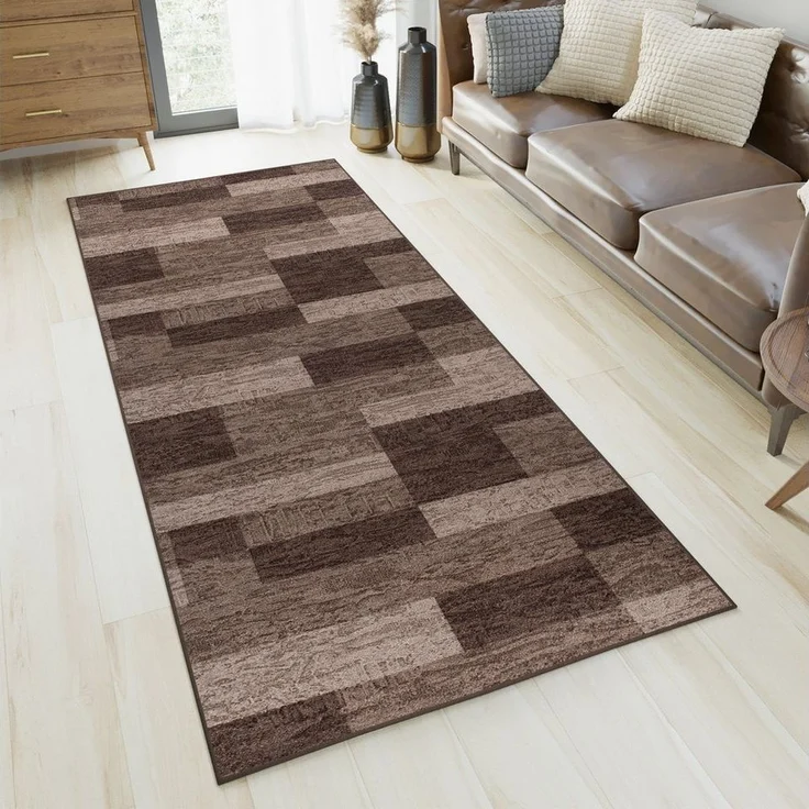 Tapiso Läufer Anti Rutsch, rechteckig, Höhe: 6 mm, Rutschfest Brücke Flur Küche Wohnzimmer Korridor Meterware – Bild 5