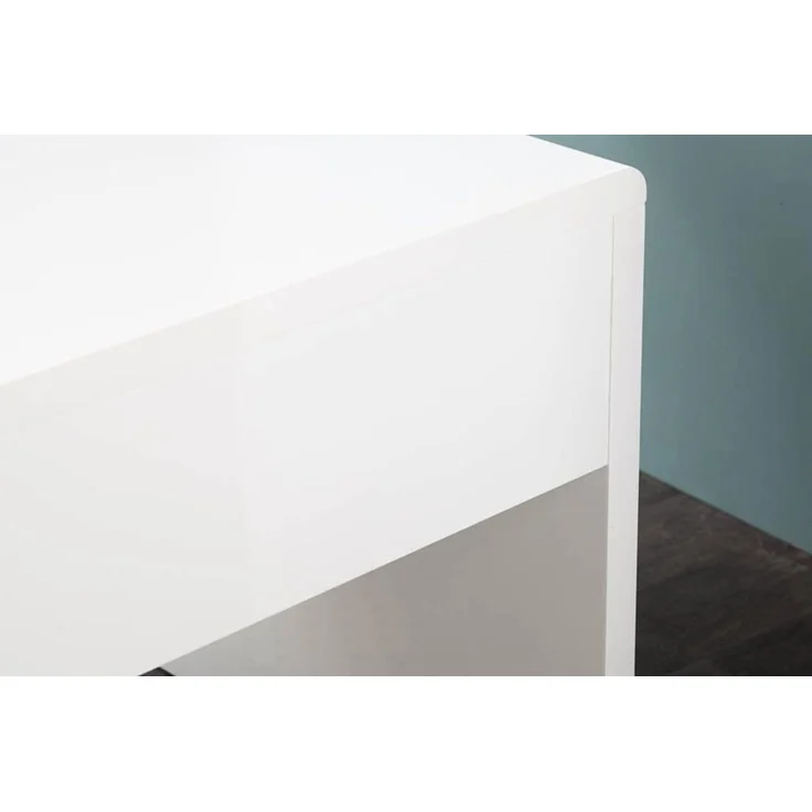 riess-ambiente Schreibtisch FAST TRADE 120cm weiß, Arbeitszimmer · Hochglanz · Modern Design · Home Office – Bild 7