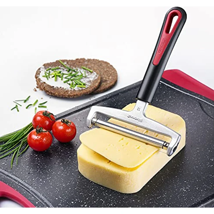 WESTMARK Käsemesser Variable Schnittstärke, Käseschneider mit Rolle & auswechselbarem – Bild 11