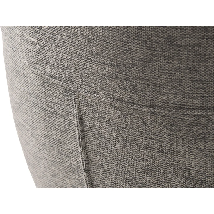 Armlehnstuhl >ROXANA< drehbar, Wipp-Relax-Funktion, Grau, Stoff-Brego - 57,5x88x62cm (BxHxT) – Bild 7