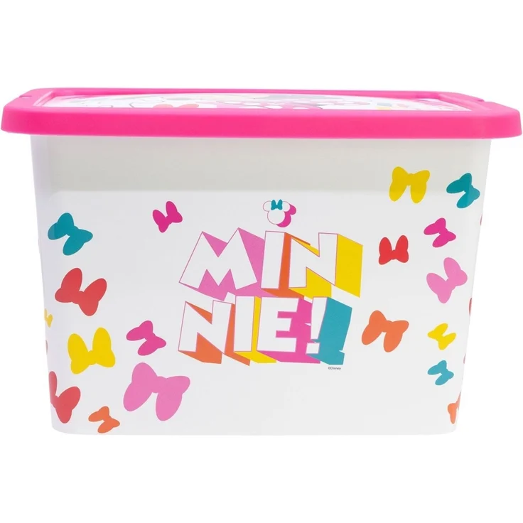 Disney Minnie Mouse Aufbewahrungsbox 7 l Kinderzimmer Box für Spielzeu – Bild 3
