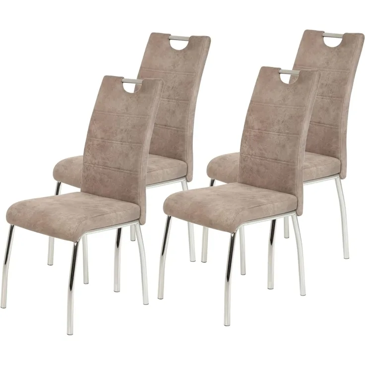 4er Set Vierfußstuhl Susi II - Vintage Beige