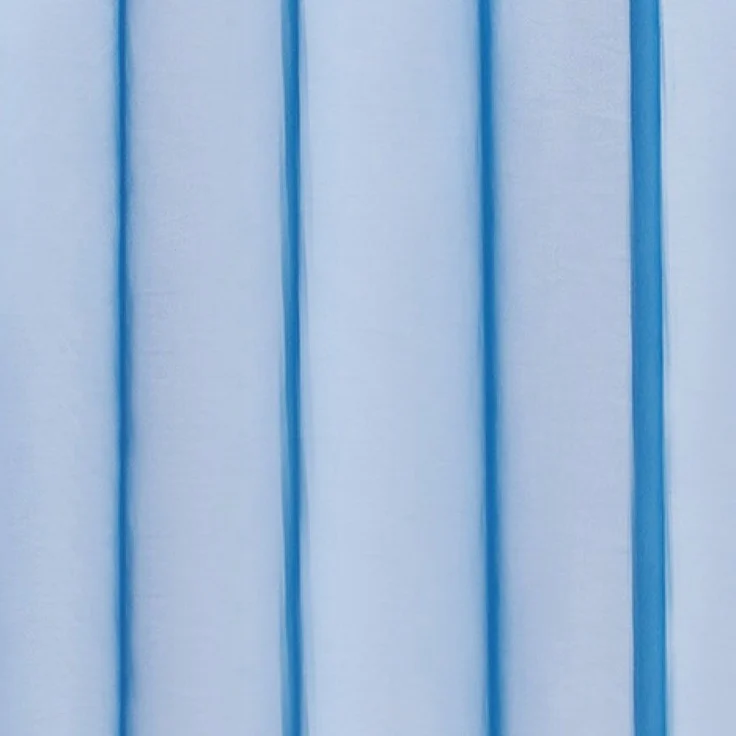 Bestlivings Transparente Blaue Gardine mit Ösen 2er Pack (B140 x L145), viele Varianten erhältlich – Bild 8