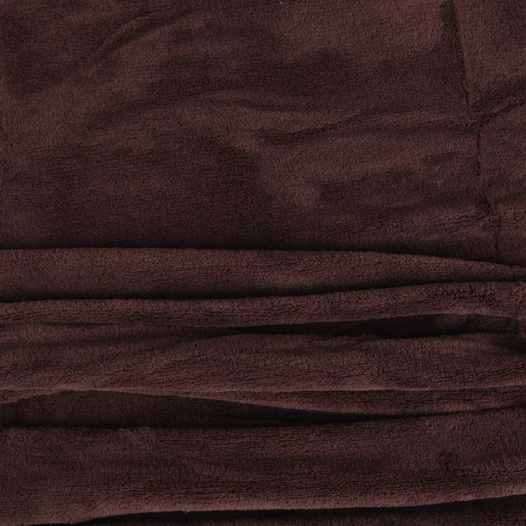 Kuscheldecke 210cm x 280cm braun - hot chocolate – Bild 3